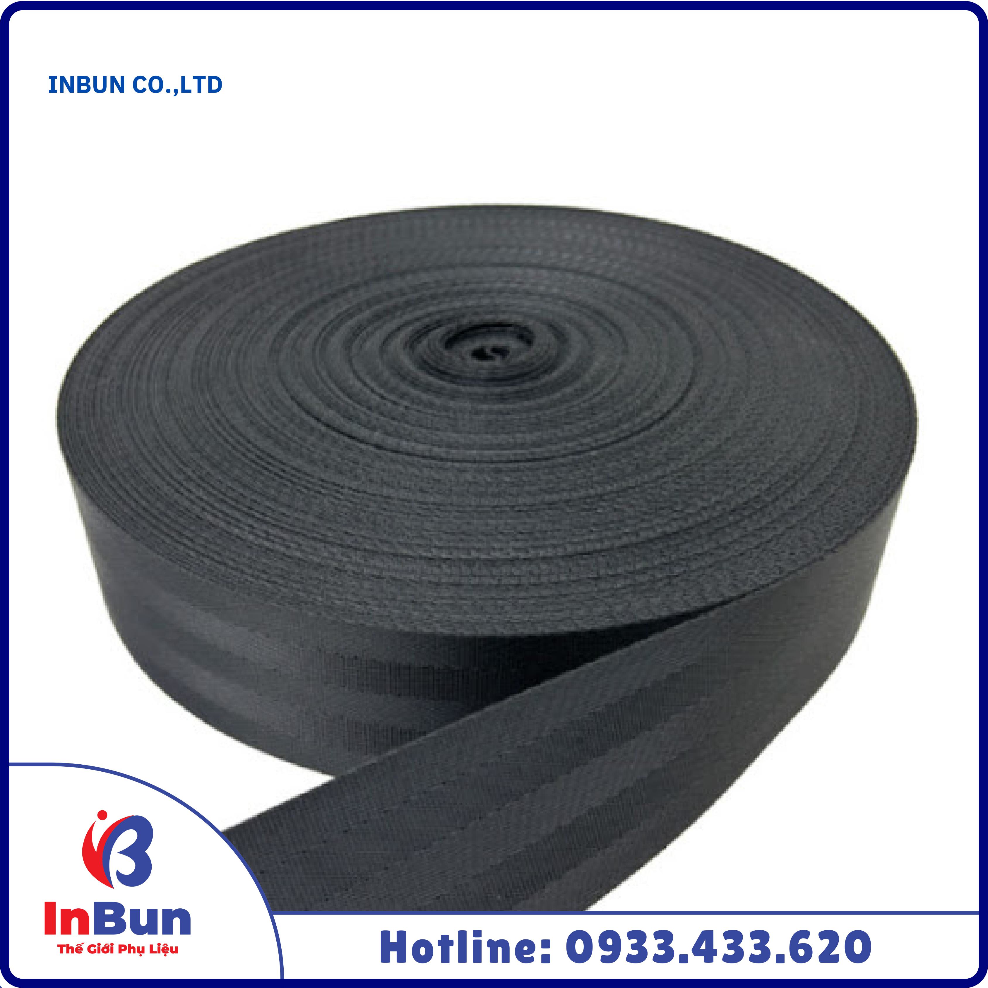 COLORED IMITATION NYLON SEAT BELT WEBBING